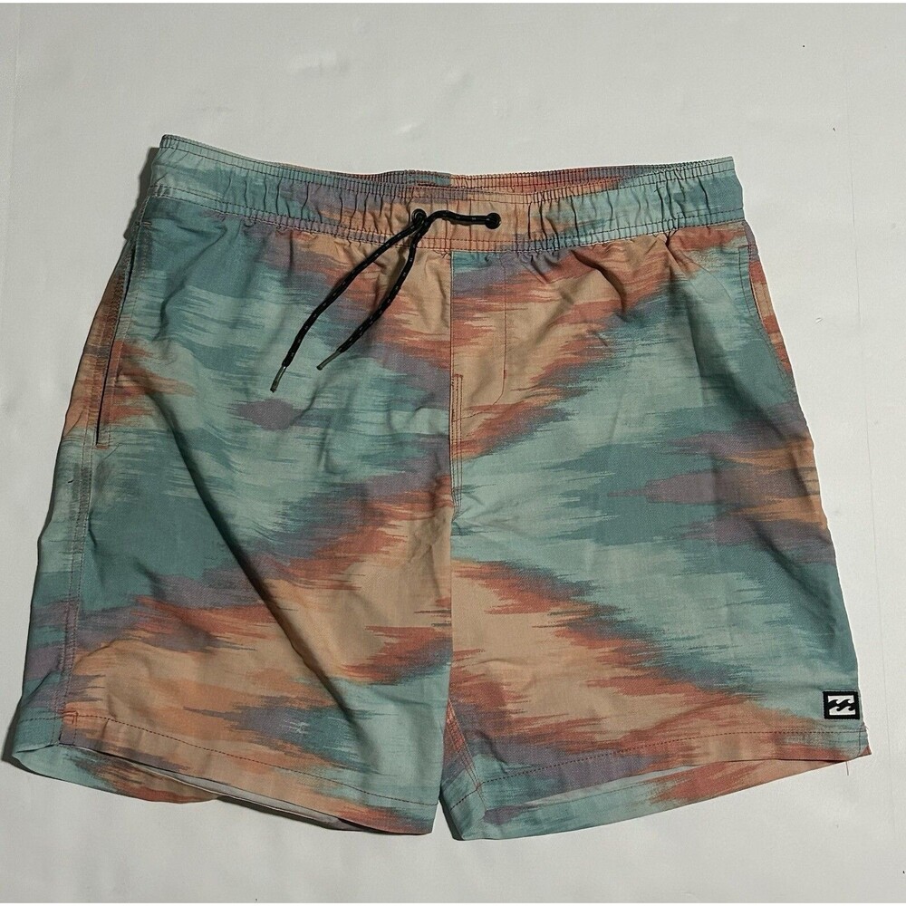Billabong Sundays Stretch Layback Board Shorts Swim Suit Trunks Size L Large